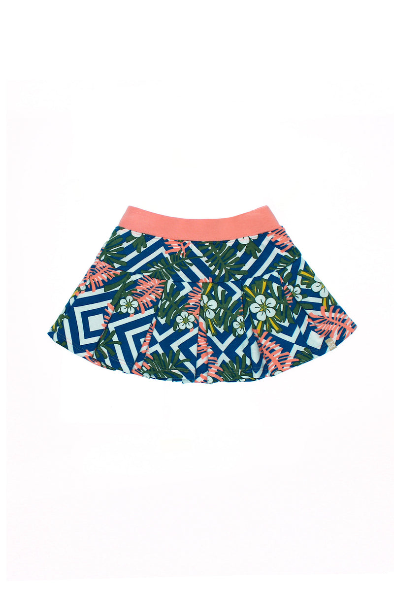 Marl Navy Playtime Skirt OETEO Singapore