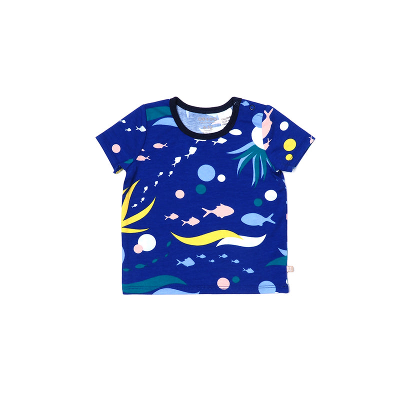 Ocean Waves Essential Tee COB-SEA