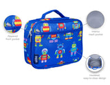 Wildkin Olive Kids Robots Lunch Box Bag [BPA-Free]