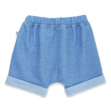 CNY Modern Blessings Baby Harem Shorts (Sky Blue)