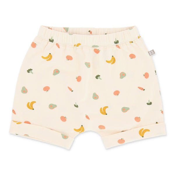 OETEO Little Foodie Baby Harem Shorts (Yellow)