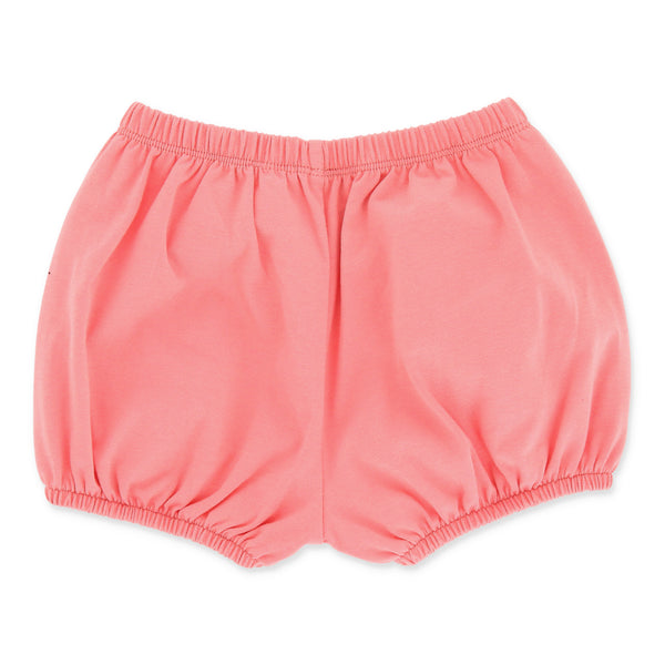 Little Foodie Baby Girl Ruffle Shorts (Pink)