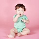 Rainbow Safari Baby Easyeo Rompers 3Pc Bundle (Pink) OETEO Singapore