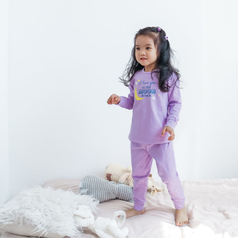 OETEO Little Explorer Toddler Jammies Pyjamas Set (Purple)