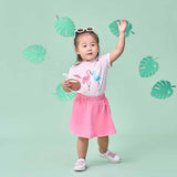Tropical Land Toddler Girl Essential 4 Pc Bundle Set (Pink)