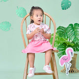 Tropical Land Toddler Girl Skort (Pink)