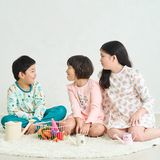 Happy Days Jammies Pyjamas 2pc Set (Carroty) | OETEO Singapore