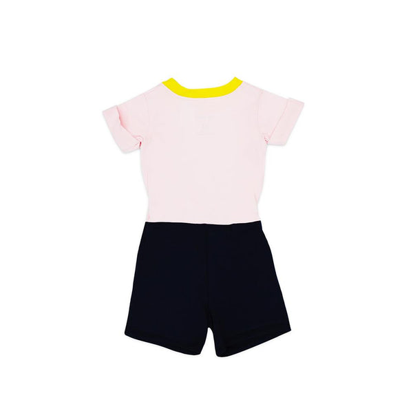 Duo Tag , You’Re It! Romper Shorts (Pink) | Oeteo Singapore