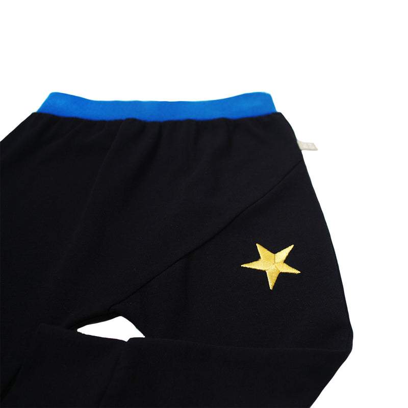 Starry Gaze Nova Harem Pants (Black) | Oeteo Singapore