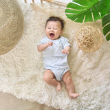 Baby dressed Organic Cotton Easyeo (Blue) | Oeteo Singapore