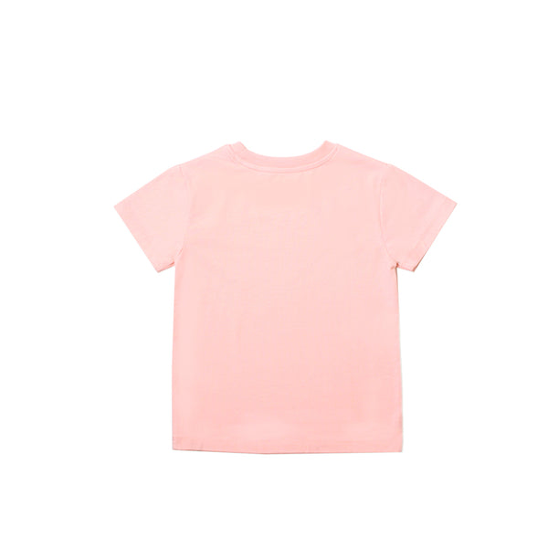 Camo Flash Toddler Essential Tee Pink | Oeteo Singapore