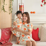 Abundance Of Blooms CNY Toddler Girl Cheongsam Dress