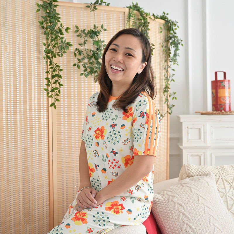 Abundance Of Blooms CNY Women's T-Shirt Dress