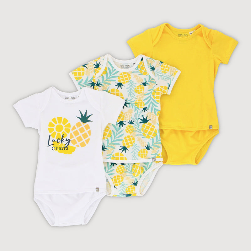 Lucky Charm Easyeo Romper 3 Pc Bundle | OETEO Singapore