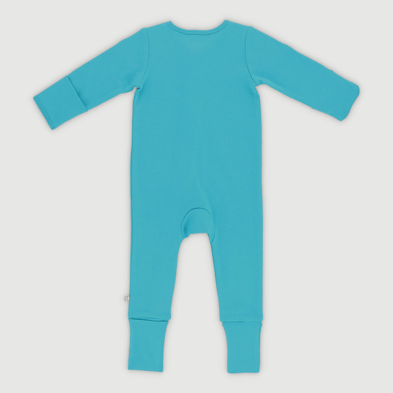 Happy Days Baby Zippy Jumpsuit (Turquoise)