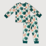 Tropical Land Toddler Jammies Set (Printed Green)