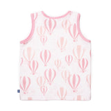 Love From Above Hot Air Balloon Toddler Sleeveless (Pink) | Oeteo Singapore 