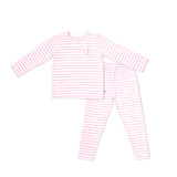 Love From Above Long Sleeve Toddler Jammies Pyjamas Set (Stripy Pink) | Oeteo Singapore