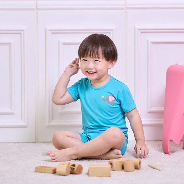 All Things Wonder Short Sleeve Baby Playsuit 3pc Bundle | OETEO Singapore