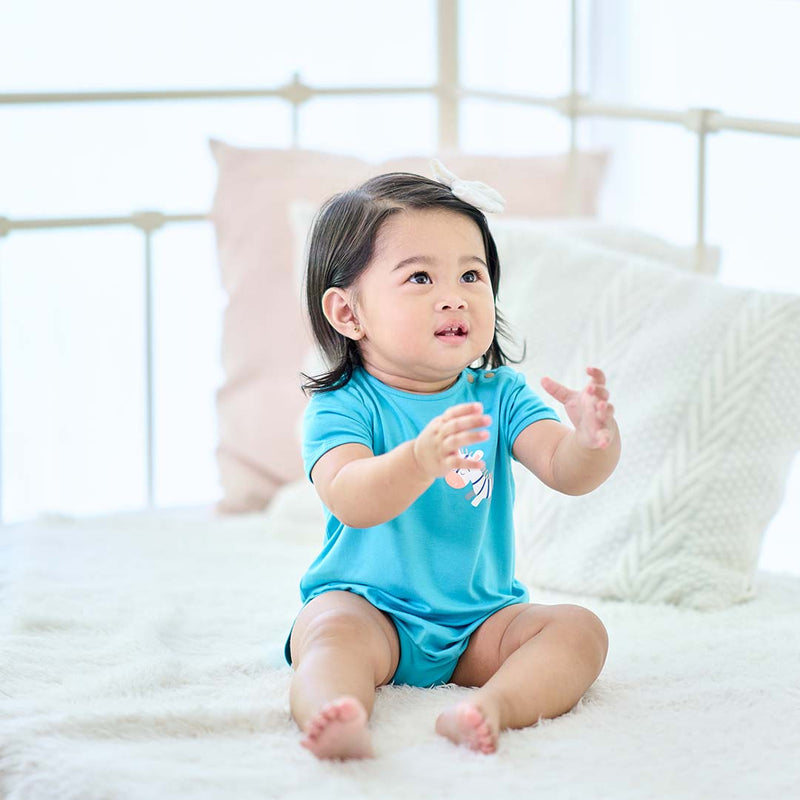 All Things Wonder Short Sleeve Baby Playsuit 3pc Bundle | OETEO Singapore